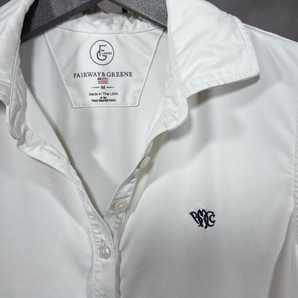Fairway & Greene Sleeveless Charlotte Jersey Golf Polo - Picture 4 of 4